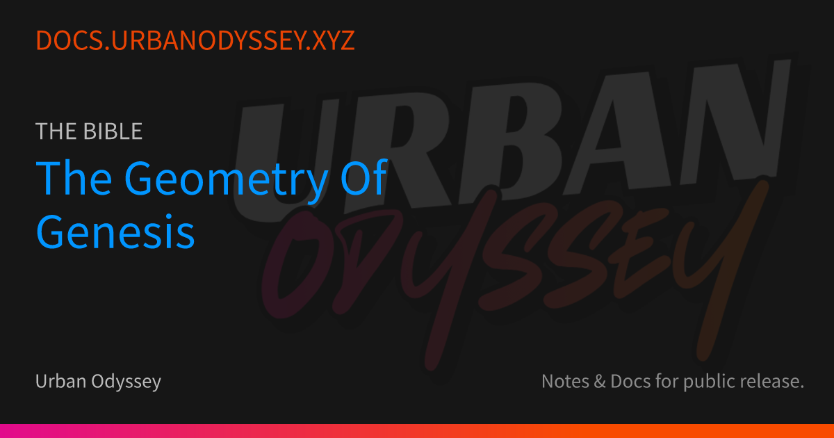 Image for The Geometry of Genesis