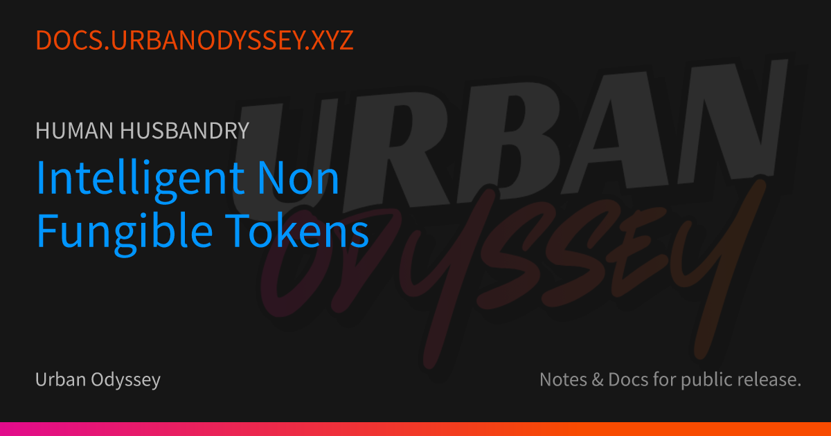 Image for Intelligent Non-Fungible Tokens