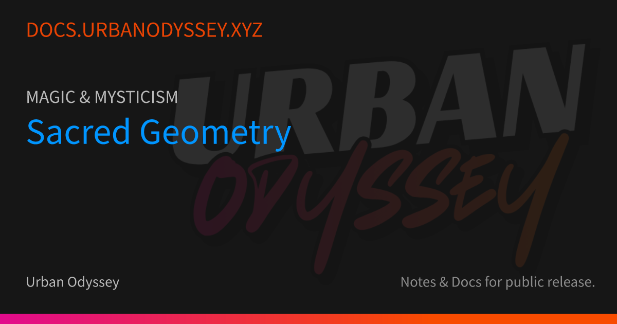 Image for Sacred Geometry
