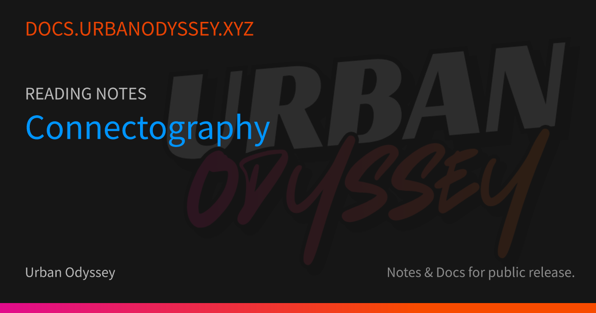 Image for Connectography
