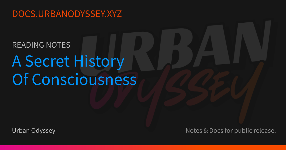 Image for A Secret History of Consciousness